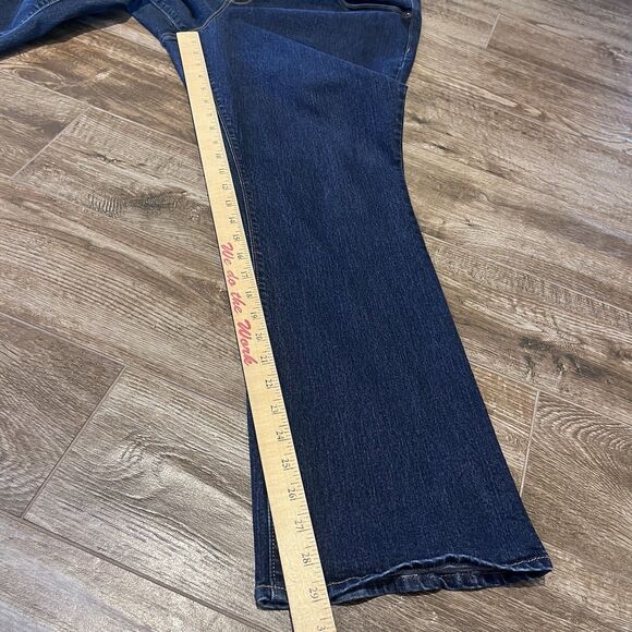 Old Navy Jeans Women's Size 18 Short Dark Blue Mid-Rise Diva Boot-Cut - Picture 14 of 14
